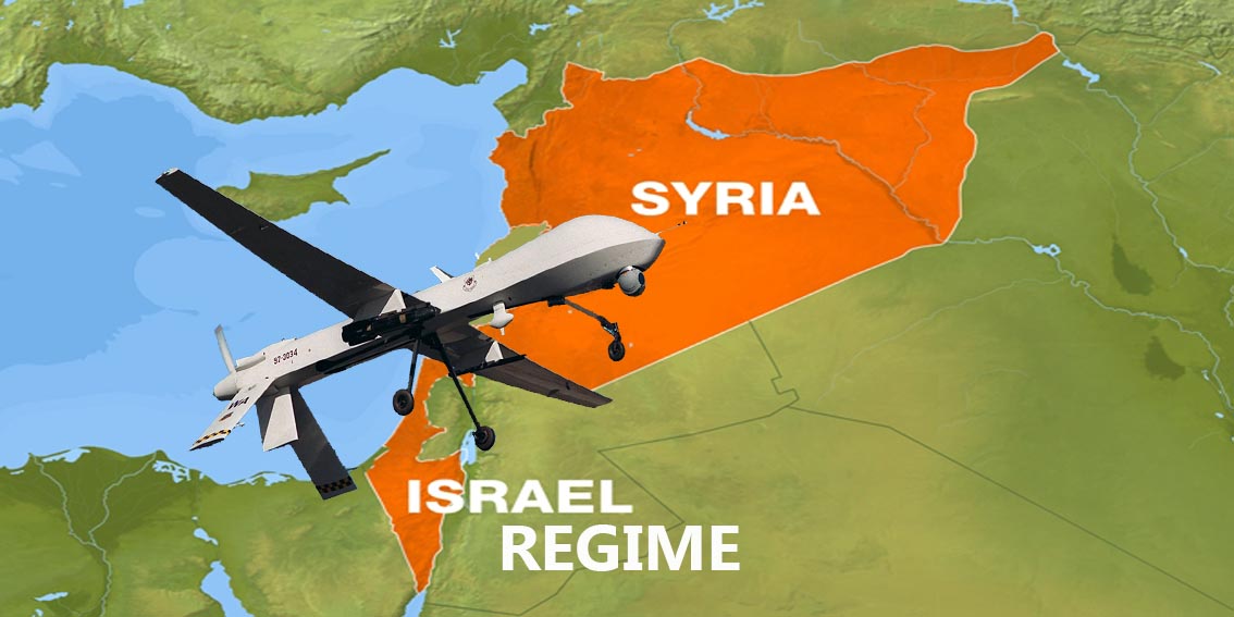 اسقاط طائرة استطلاع اسرائیلة فی القنیطرة وتصاعد الدور الاسرائیلی فی الأزمة السوریة